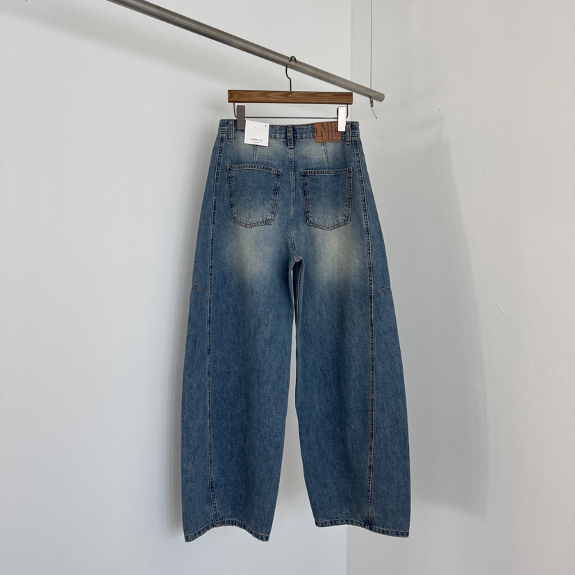 LUMIPLE東大門代購女裝新款休閑時尚26春夏推薦熱賣牛仔褲LUMIPLE牛仔褲