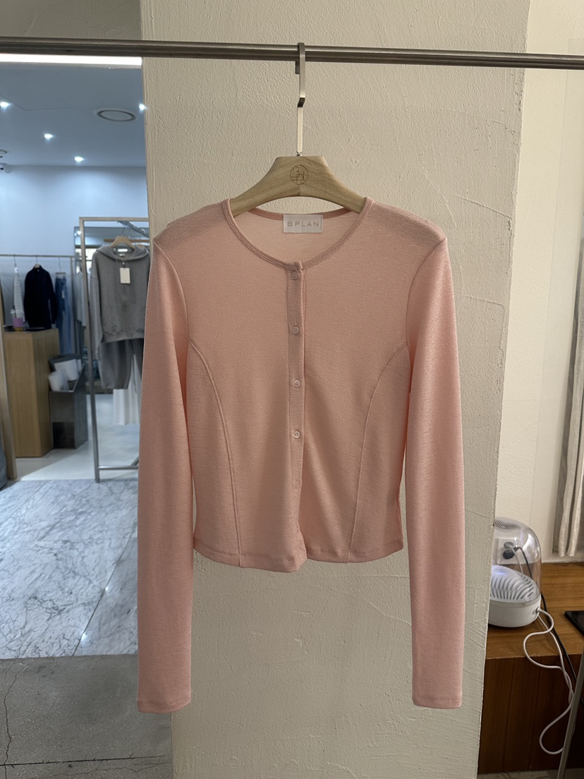 BPLAN東大門代購女裝新品26春夏推薦時尚職業真品針織衫開衫BPLAN針織衫圖色2