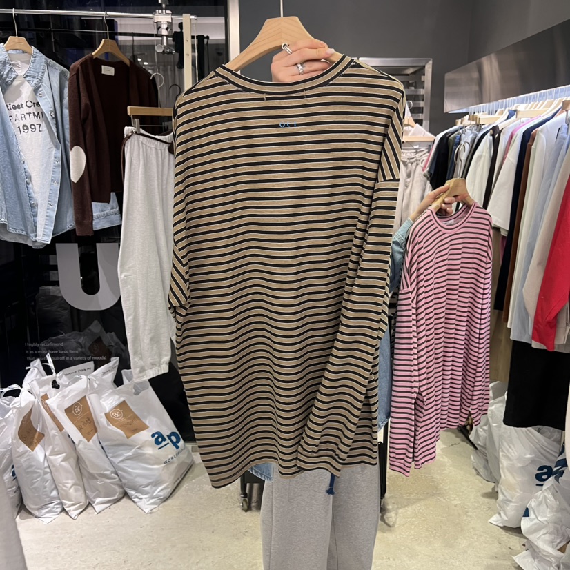 BANY ANCO東大門直郵女裝新品人氣時尚推薦26春夏長袖T恤BANY ANCO長袖T恤