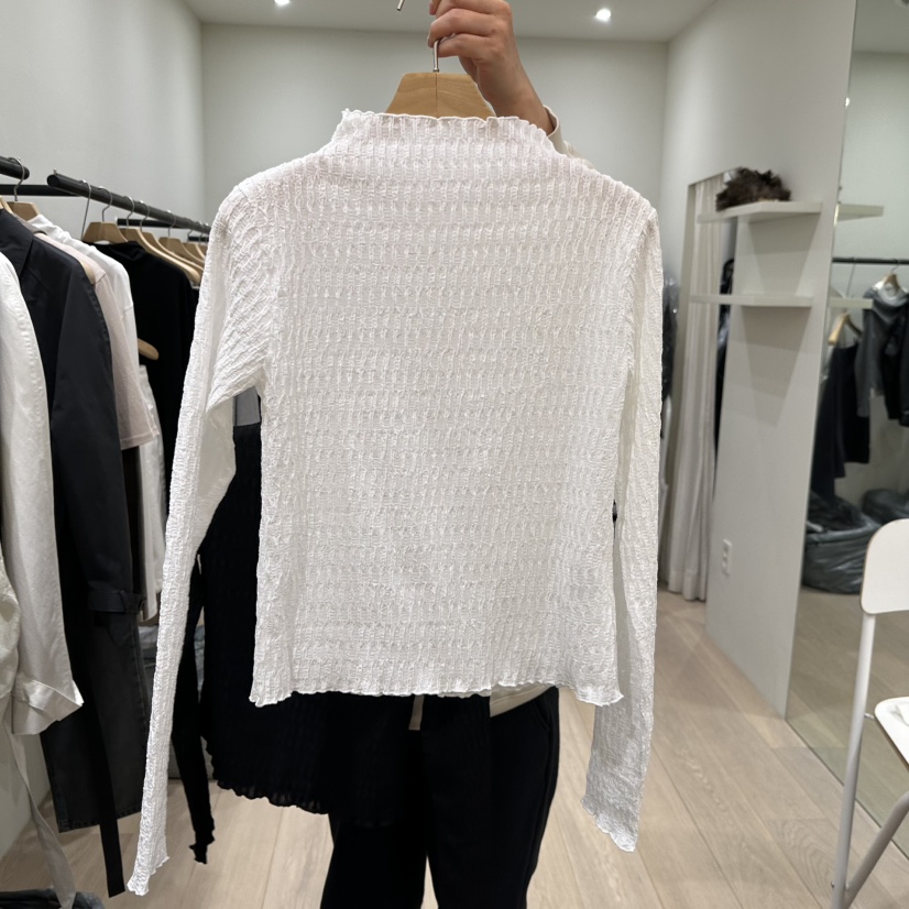 NOTTINGHAM/AVECNOUS東大門直郵女裝新品職業休閑長袖T恤NOTTINGHAM/AVECNOUS長袖T恤圖色1