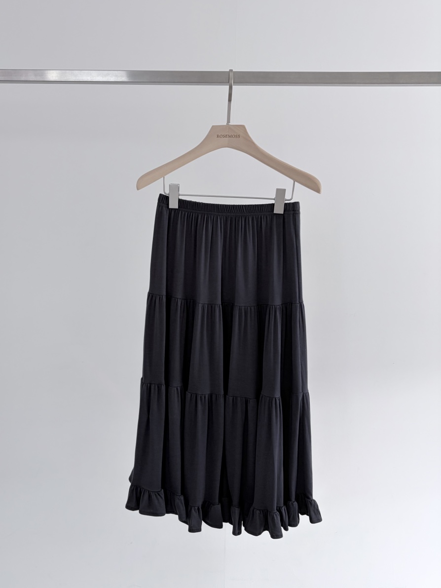 ORDINARYA東大門實拍女士新品26春夏熱賣時尚推薦長裙褶皺ROESMMOSS長裙圖色2