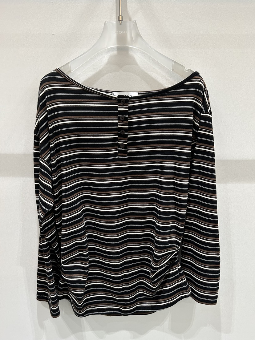 LOOKK/MIMME韓國直郵女士新款人氣時尚熱賣休閑推薦長袖T恤LOOKK/MIMME長袖T恤圖色1