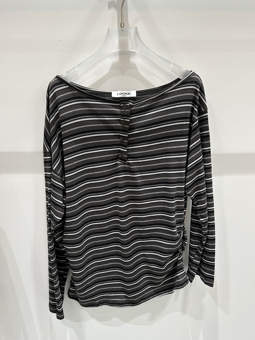 LOOKK/MIMME韓國直郵女士新款人氣時尚熱賣休閑推薦長袖T恤LOOKK/MIMME長袖T恤圖色3