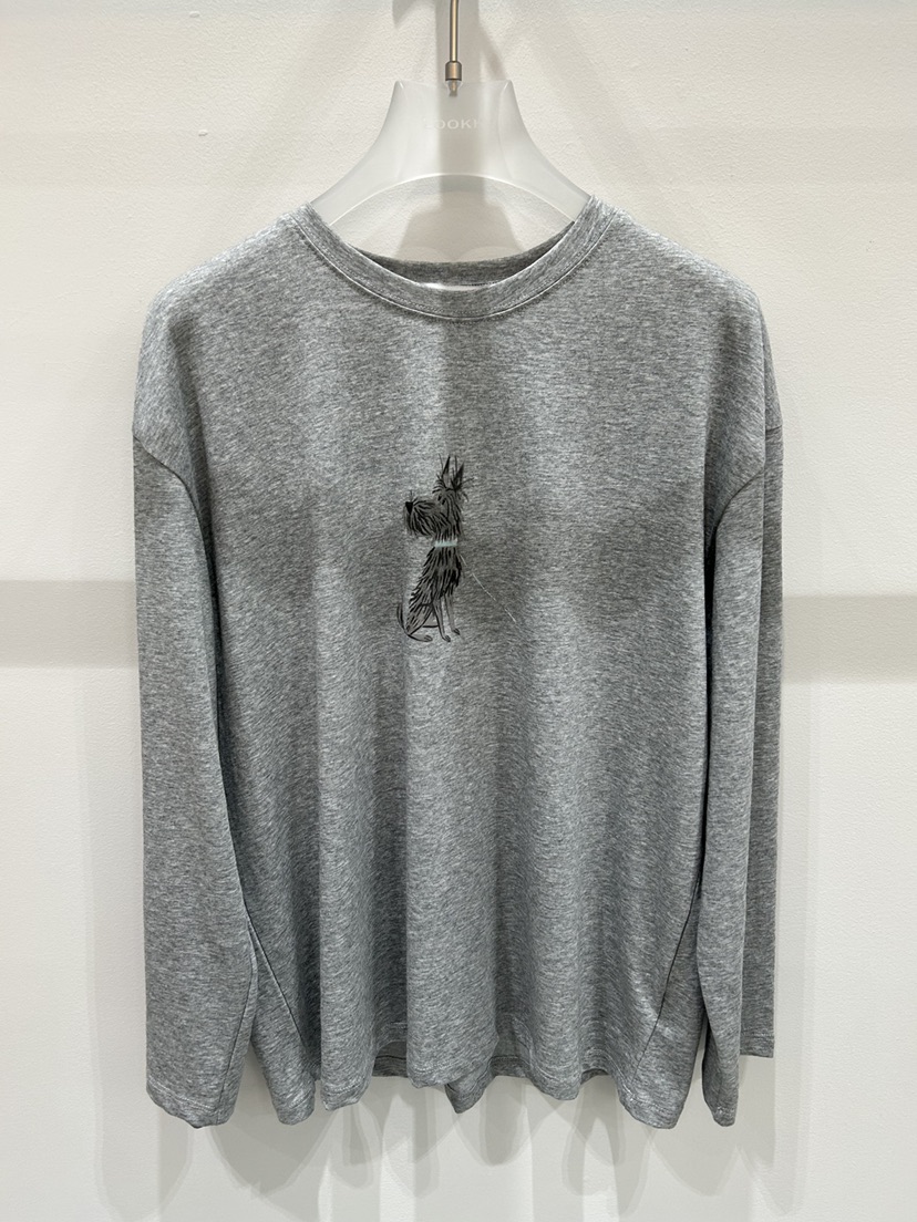 LOOKK/MIMME韓國代購女裝新品真品時尚職業人氣26春夏長袖T恤LOOKK/MIMME長袖T恤圖色2