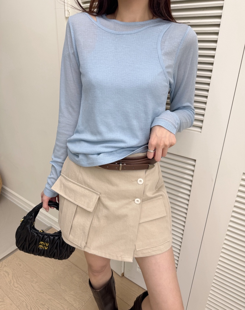 LUMIPLE韓國代購女士新款職業人氣熱賣休閑真品時尚推薦短裙LUMIPLE短裙