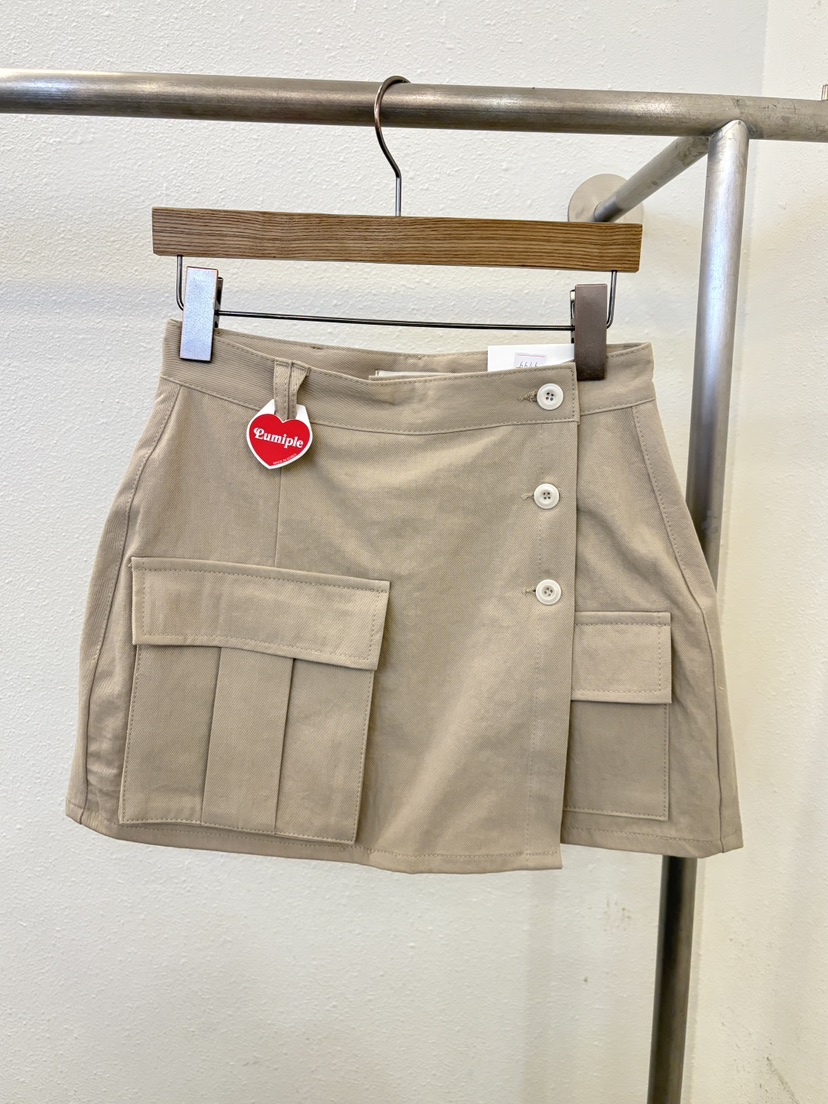 LUMIPLE韓國代購女士新款職業人氣熱賣休閑真品時尚推薦短裙LUMIPLE短裙圖色2