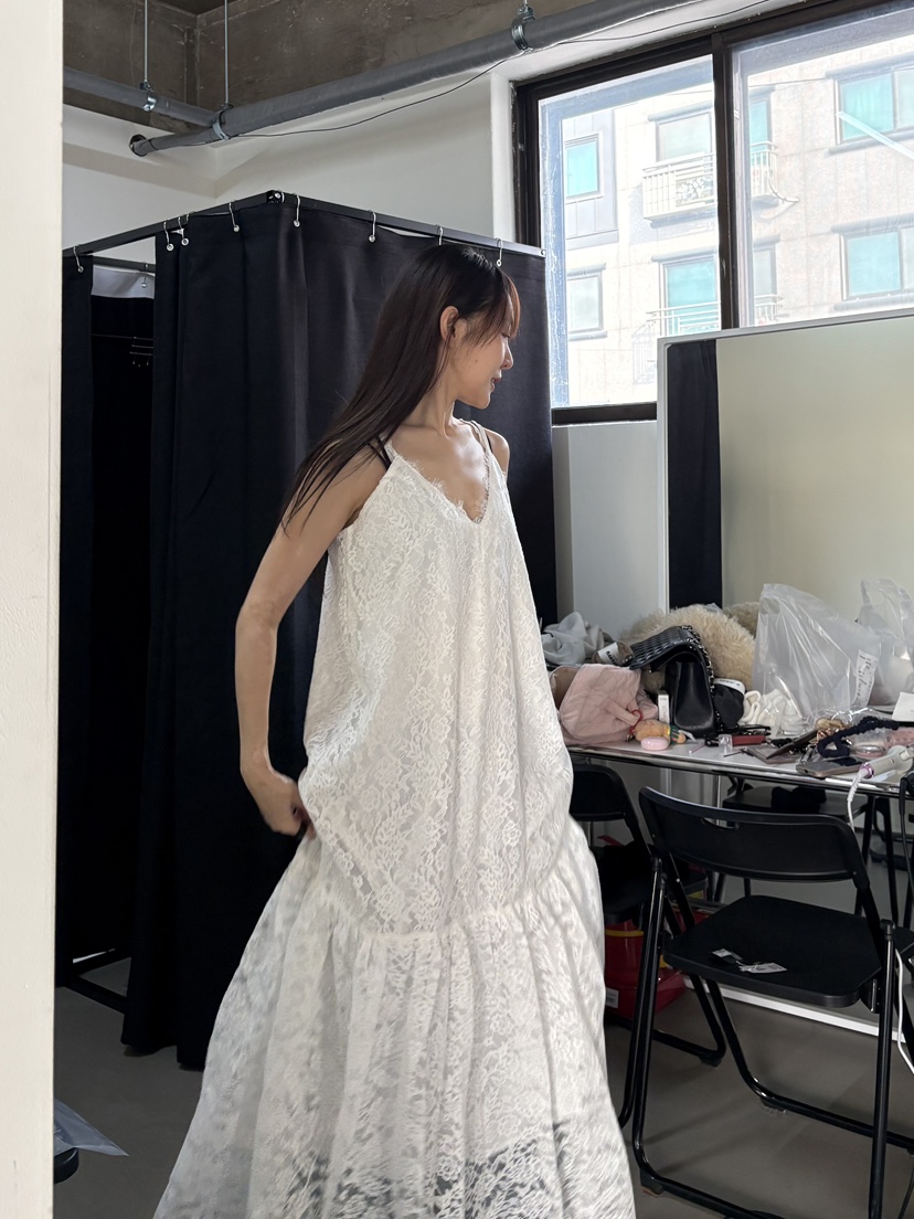 ADDICTED東大門代購女裝新款真品時尚推薦連衣裙蕾絲長款ADDICTED連衣裙