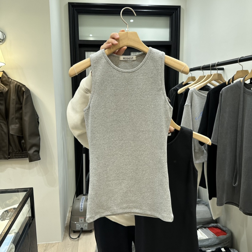 NOTTINGHAM/AVECNOUS東大門代購女裝新款真品休閑吊帶背心NOTTINGHAM/AVECNOUS吊帶/背心圖色3