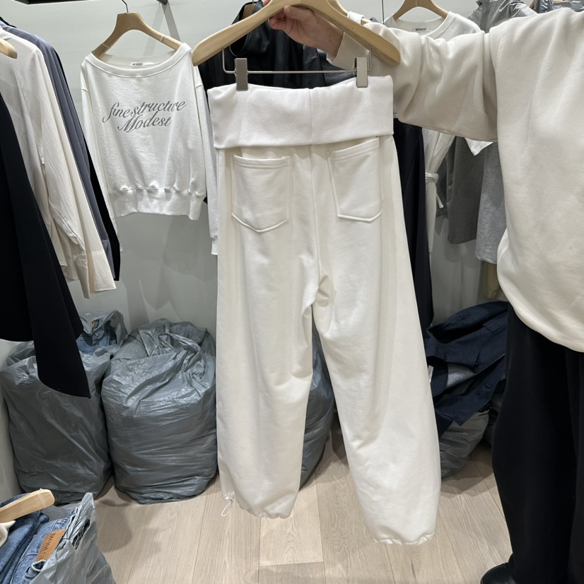 NOTTINGHAM/AVECNOUS韓國直郵女裝新品時尚職業26春夏休閑褲NOTTINGHAM/AVECNOUS休閑褲