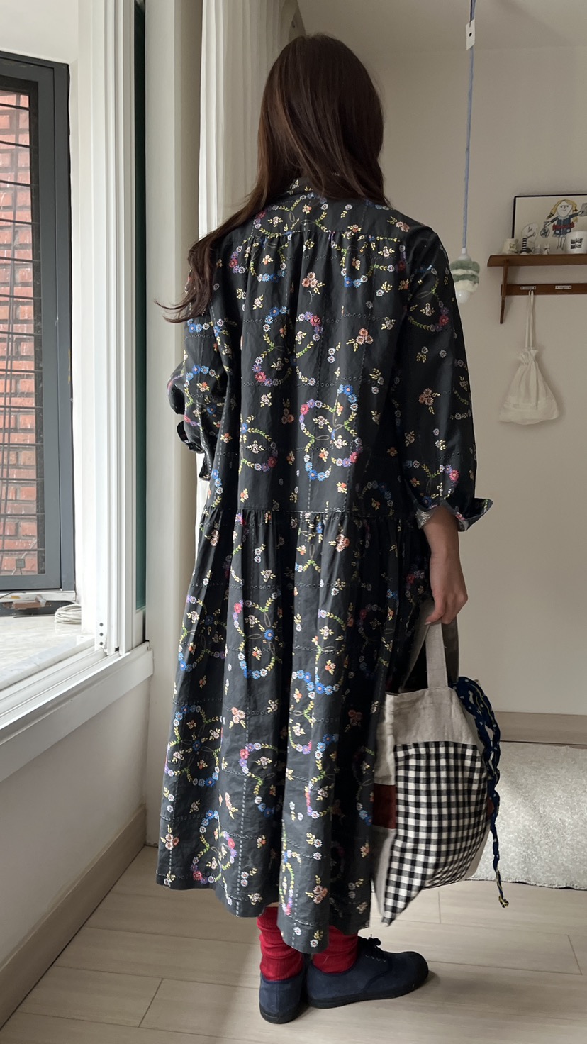 AT NOTE東大門實拍女士新款真品熱賣時尚26春夏連衣裙花朵AT NOTE連衣裙