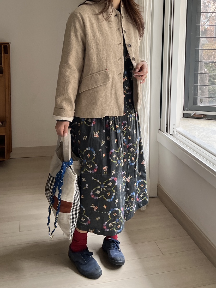 AT NOTE東大門實拍女士新款真品熱賣時尚26春夏連衣裙花朵AT NOTE連衣裙