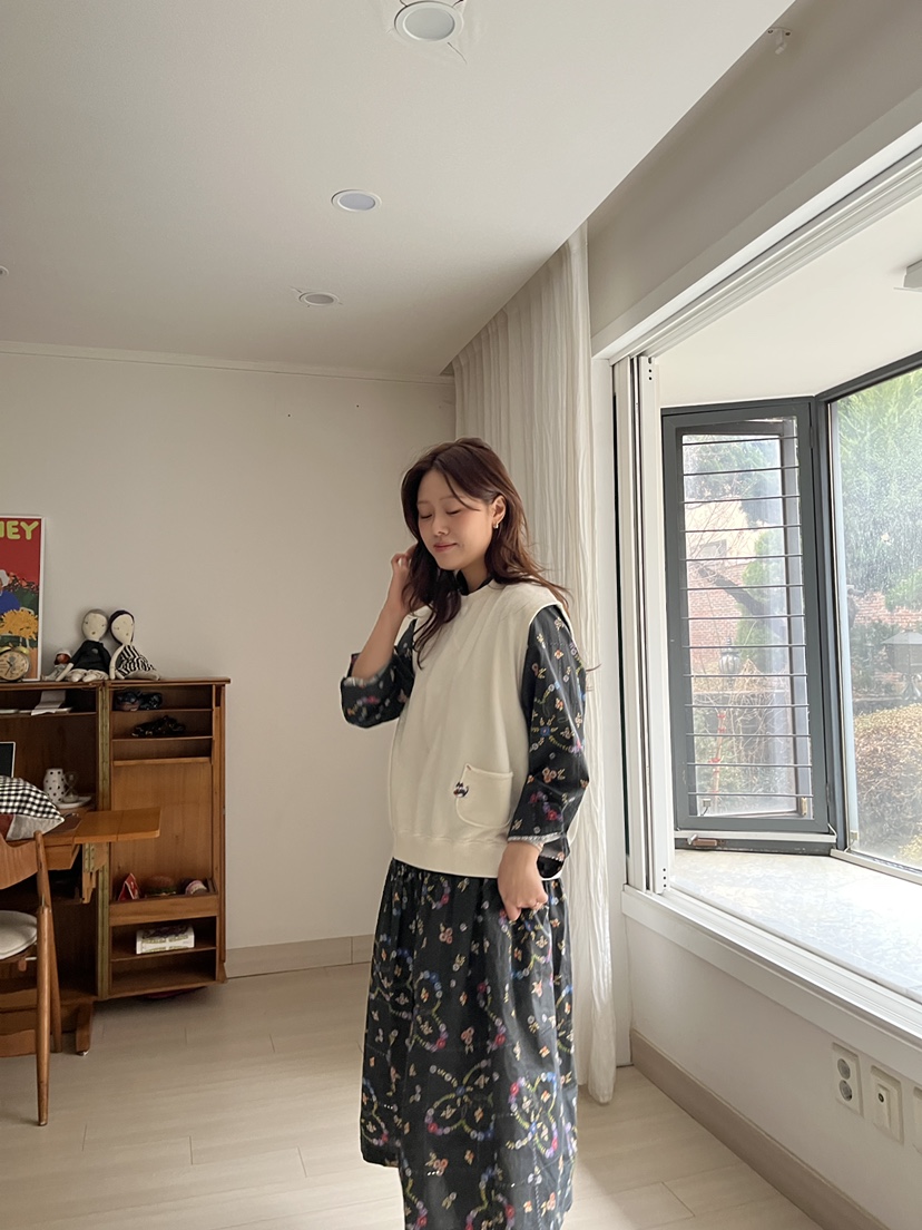 AT NOTE東大門實拍女士新款真品熱賣時尚26春夏連衣裙花朵AT NOTE連衣裙