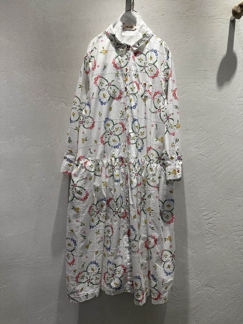 AT NOTE東大門實拍女士新款真品熱賣時尚26春夏連衣裙花朵AT NOTE連衣裙圖色1