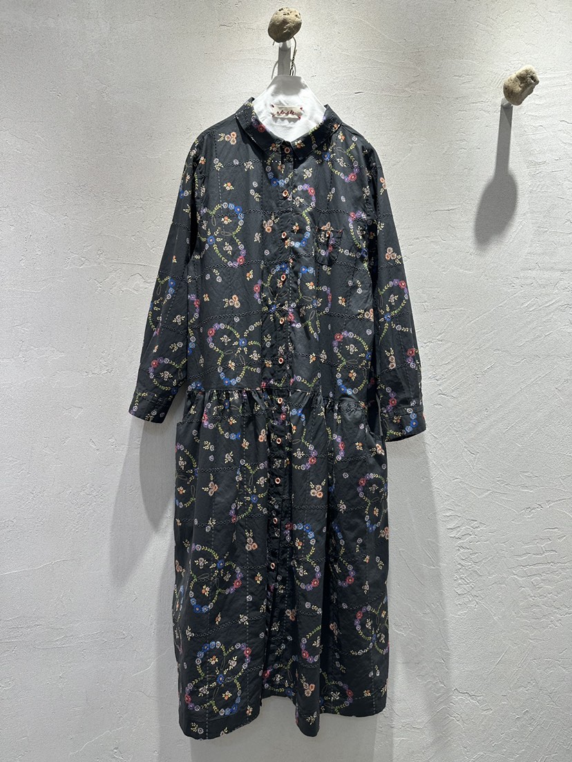 AT NOTE東大門實拍女士新款真品熱賣時尚26春夏連衣裙花朵AT NOTE連衣裙圖色2