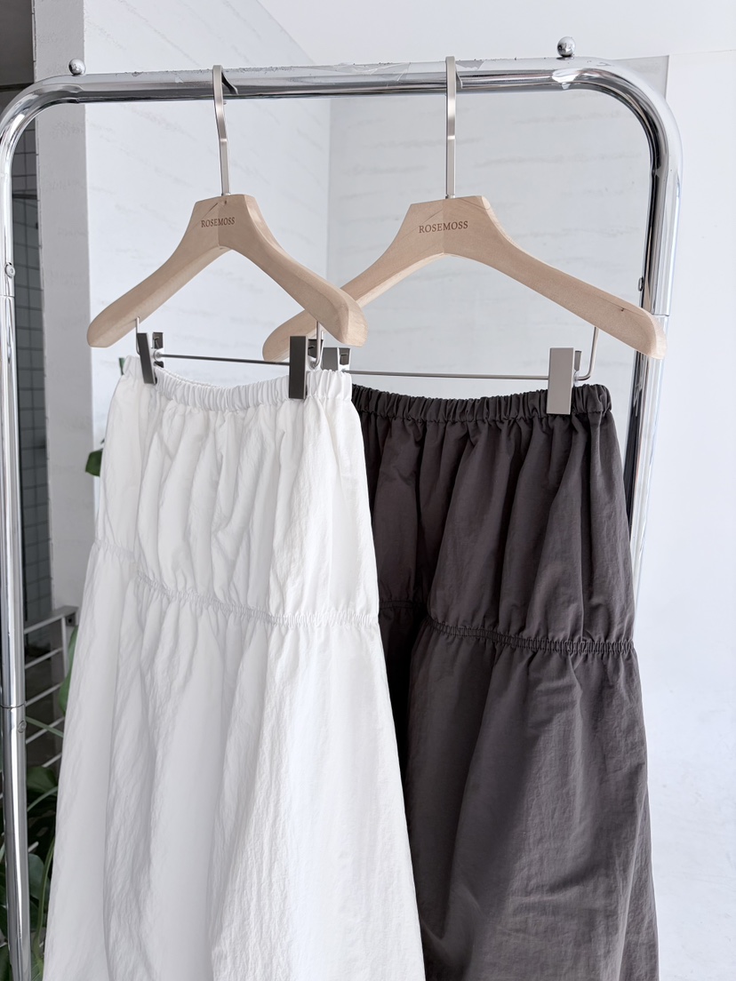 ORDINARYA韓國代購女裝新款時尚26春夏職業熱賣真品休閑長裙ROESMMOSS長裙