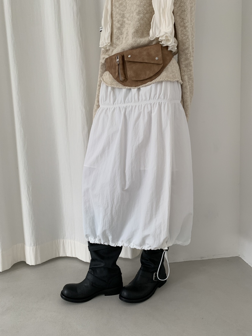 ORDINARYA韓國代購女裝新款時尚26春夏職業熱賣真品休閑長裙ROESMMOSS長裙