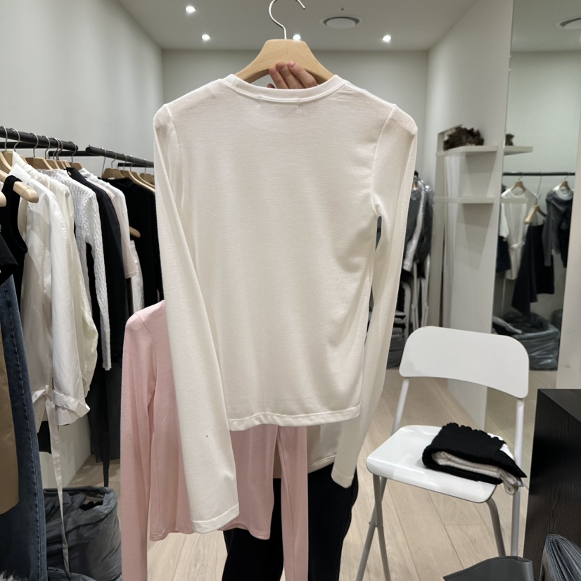 NOTTINGHAM/AVECNOUS東大門實拍女士新款休閑時尚長袖T恤NOTTINGHAM/AVECNOUS長袖T恤