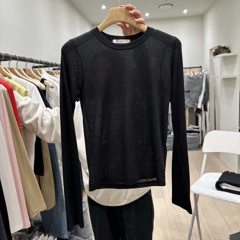 NOTTINGHAM/AVECNOUS東大門實拍女士新款休閑時尚長袖T恤NOTTINGHAM/AVECNOUS長袖T恤圖色5