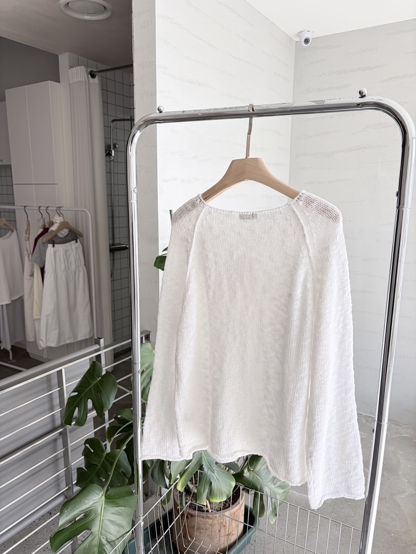 ORDINARYA東大門代購女裝新品熱賣時尚真品人氣針織衫船領ROESMMOSS針織衫