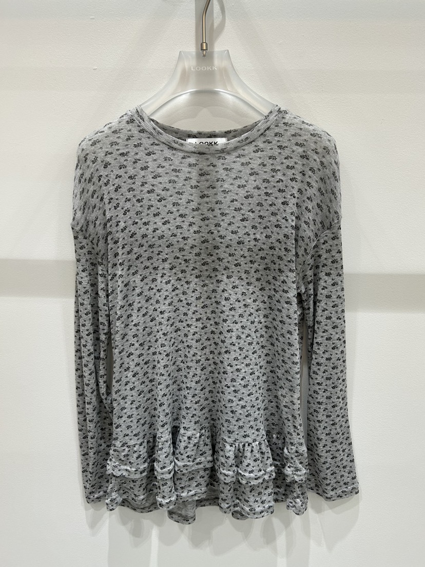 LOOKK/MIMME韓國代購女裝新款26春夏熱賣人氣休閑長袖T恤LOOKK/MIMME長袖T恤圖色1