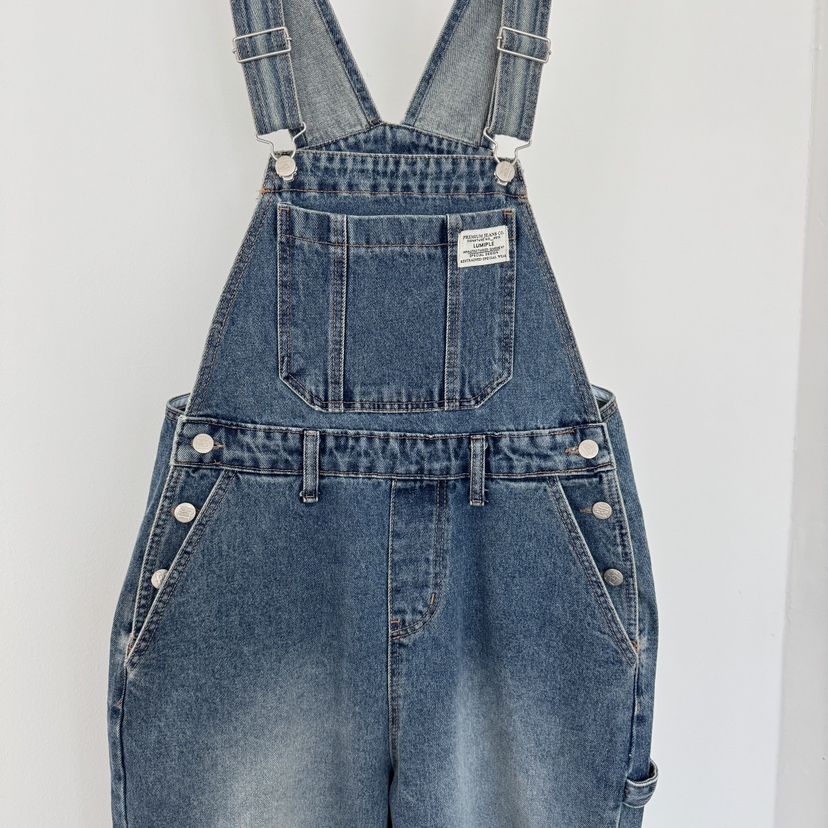 LUMIPLE韓國直郵女士新品26春夏人氣時尚熱賣真品推薦背帶褲LUMIPLE背帶褲