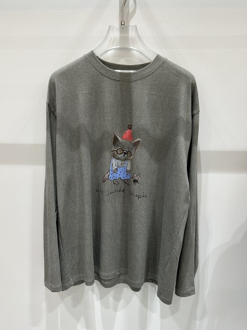 LOOKK/MIMME韓國直郵女裝新款熱賣人氣26春夏時尚長袖T恤LOOKK/MIMME長袖T恤圖色1