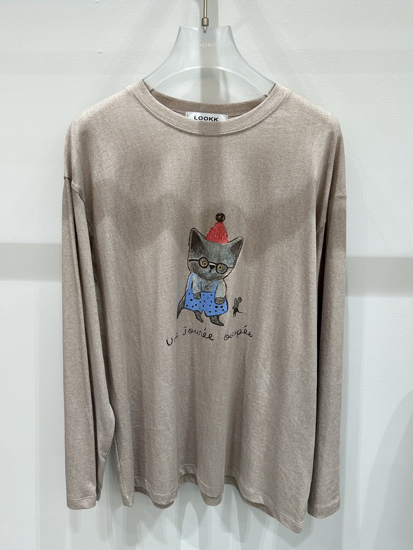 LOOKK/MIMME韓國直郵女裝新款熱賣人氣26春夏時尚長袖T恤LOOKK/MIMME長袖T恤圖色2