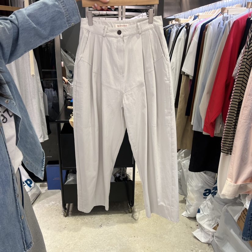 BANY ANCO東大門直郵女士新款人氣職業26春夏真品休閑褲BANY ANCO休閑褲圖色1