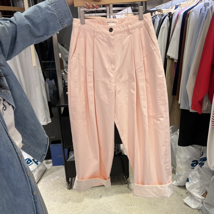 BANY ANCO東大門直郵女士新款人氣職業26春夏真品休閑褲BANY ANCO休閑褲圖色2
