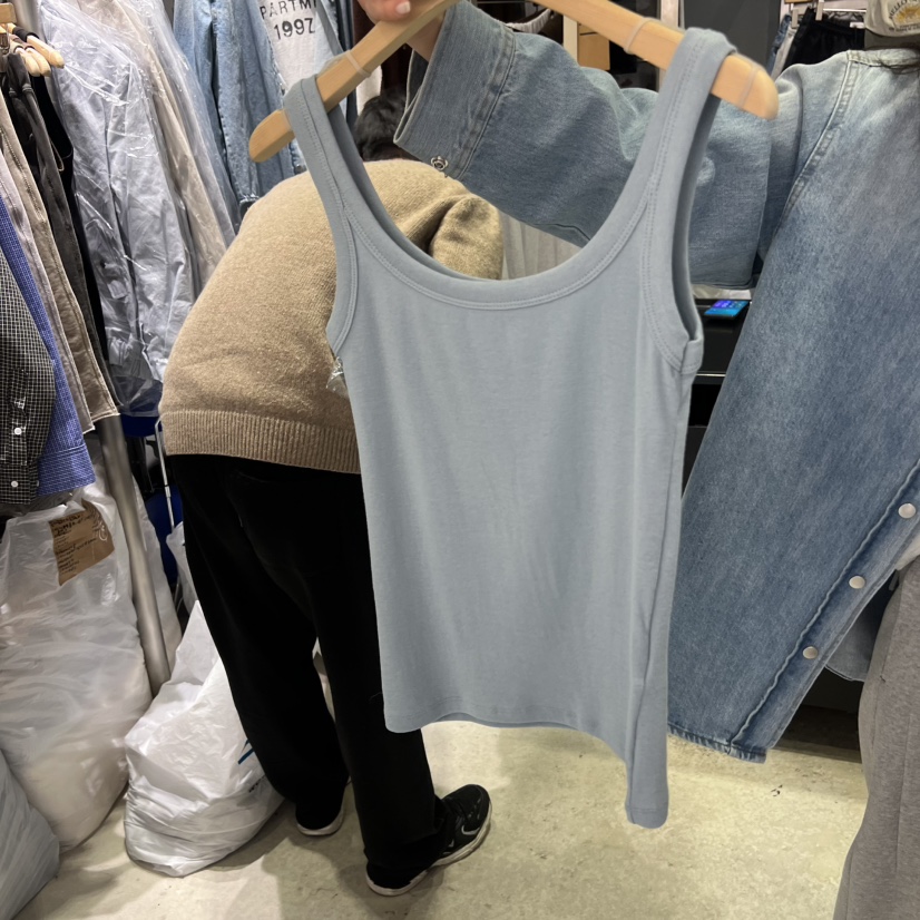 BANY ANCO韓國代購女裝新品休閑時尚人氣熱賣真品吊帶背心BANY ANCO吊帶/背心圖色3