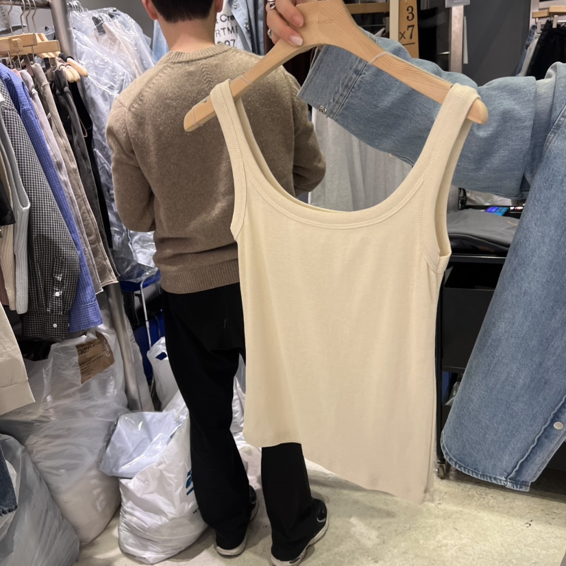 BANY ANCO韓國代購女裝新品休閑時尚人氣熱賣真品吊帶背心BANY ANCO吊帶/背心圖色5