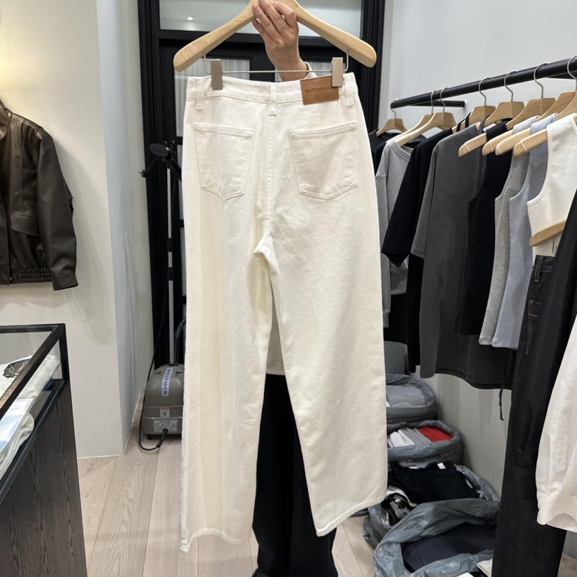 NOTTINGHAM/AVECNOUS東大門實拍女士新款真品職業牛仔褲NOTTINGHAM/AVECNOUS牛仔褲