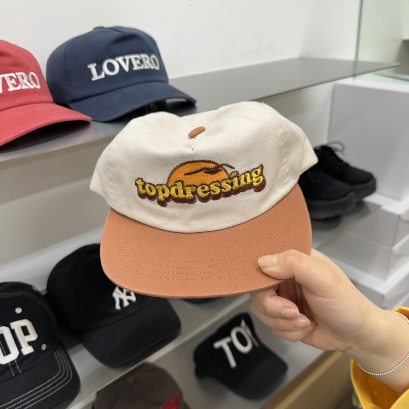 TOPDRESSING韓國直郵女士新款熱賣26春夏真品推薦休閑帽子TOPDRESSING帽子圖色2
