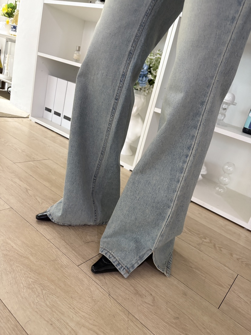 LUMIPLE東大門代購女士新品休閑職業人氣推薦真品26春夏牛仔褲LUMIPLE牛仔褲