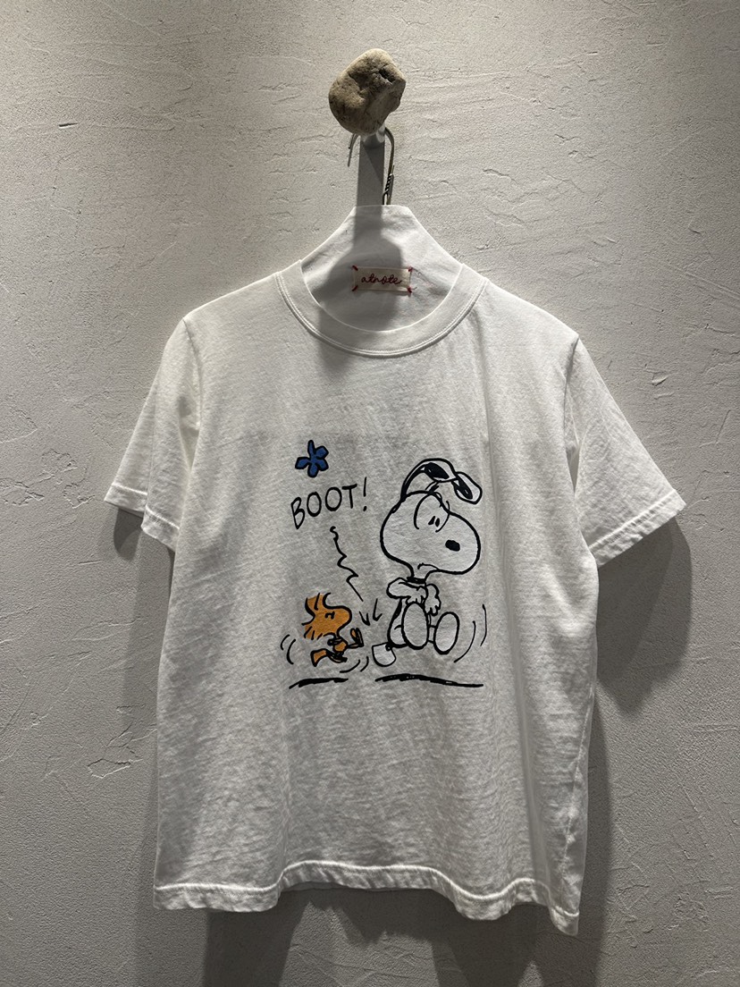 AT NOTE韓國代購女士新款休閑人氣熱賣時尚職業T恤史努比AT NOTET恤圖色1