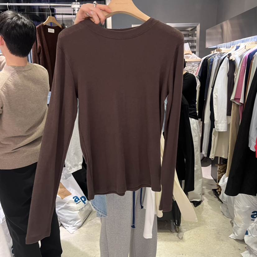 BANY ANCO東大門實拍女士新款熱賣時尚職業26春夏長袖T恤BANY ANCO長袖T恤圖色2