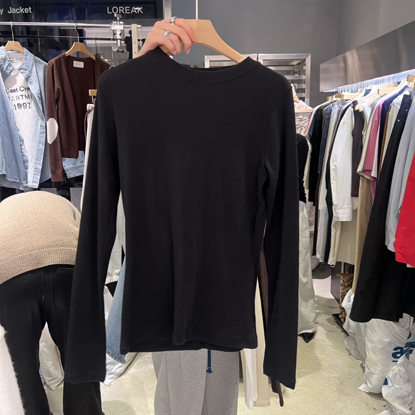 BANY ANCO東大門實拍女士新款熱賣時尚職業26春夏長袖T恤BANY ANCO長袖T恤圖色3