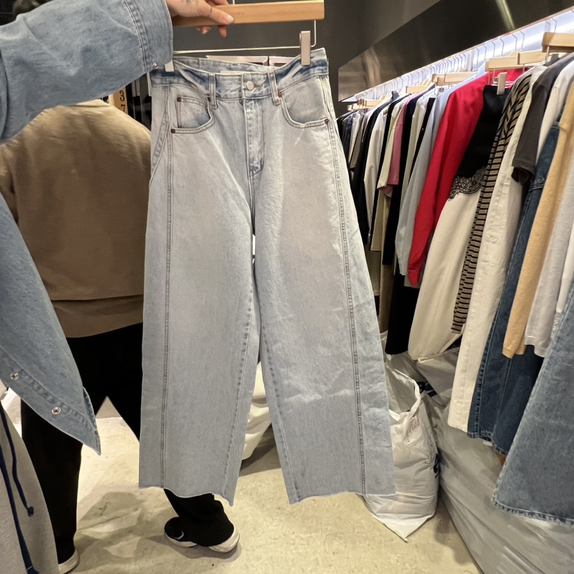 BANY ANCO韓國代購女士新款真品休閑職業熱賣時尚牛仔褲BANY ANCO牛仔褲圖色1