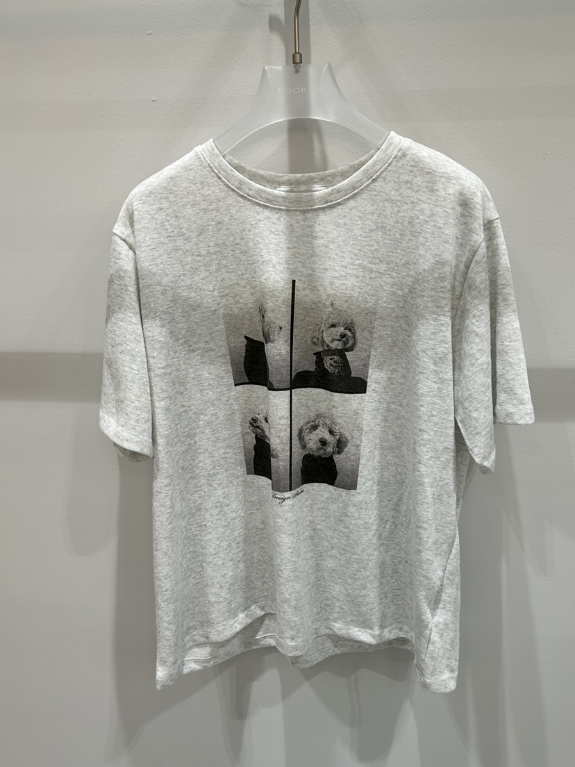 LOOKK/MIMME東大門直郵女裝新品熱賣26春夏休閑職業推薦T恤LOOKK/MIMMET恤圖色2