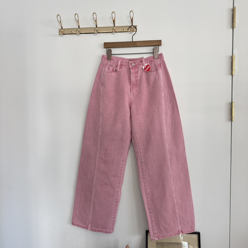 LUMIPLE東大門實拍女裝新品職業熱賣時尚推薦真品26春夏牛仔褲LUMIPLE牛仔褲圖色1