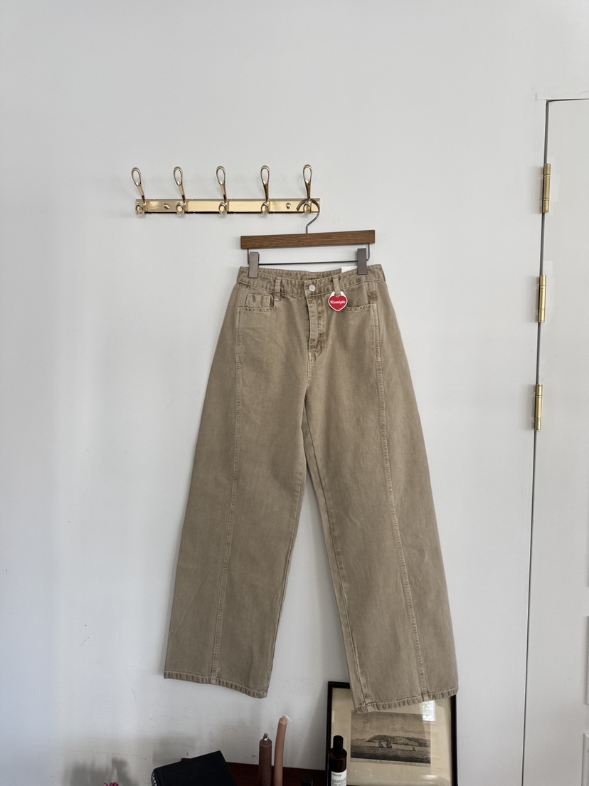 LUMIPLE東大門實拍女裝新品職業熱賣時尚推薦真品26春夏牛仔褲LUMIPLE牛仔褲圖色2