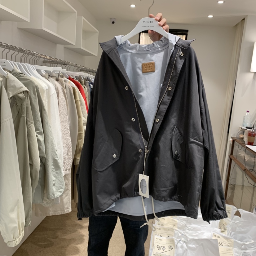 VENIR-a韓國直郵女裝新品26春夏推薦人氣休閑夾克雙排扣VENIR-a夾克圖色2