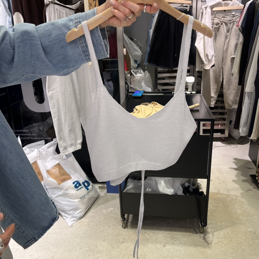 BANY ANCO東大門代購女士新品推薦休閑吊帶背心不含內搭BANY ANCO吊帶/背心圖色2