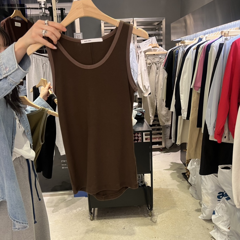 BANY ANCO東大門直郵女士新款時尚人氣真品26春夏吊帶背心BANY ANCO吊帶/背心圖色3