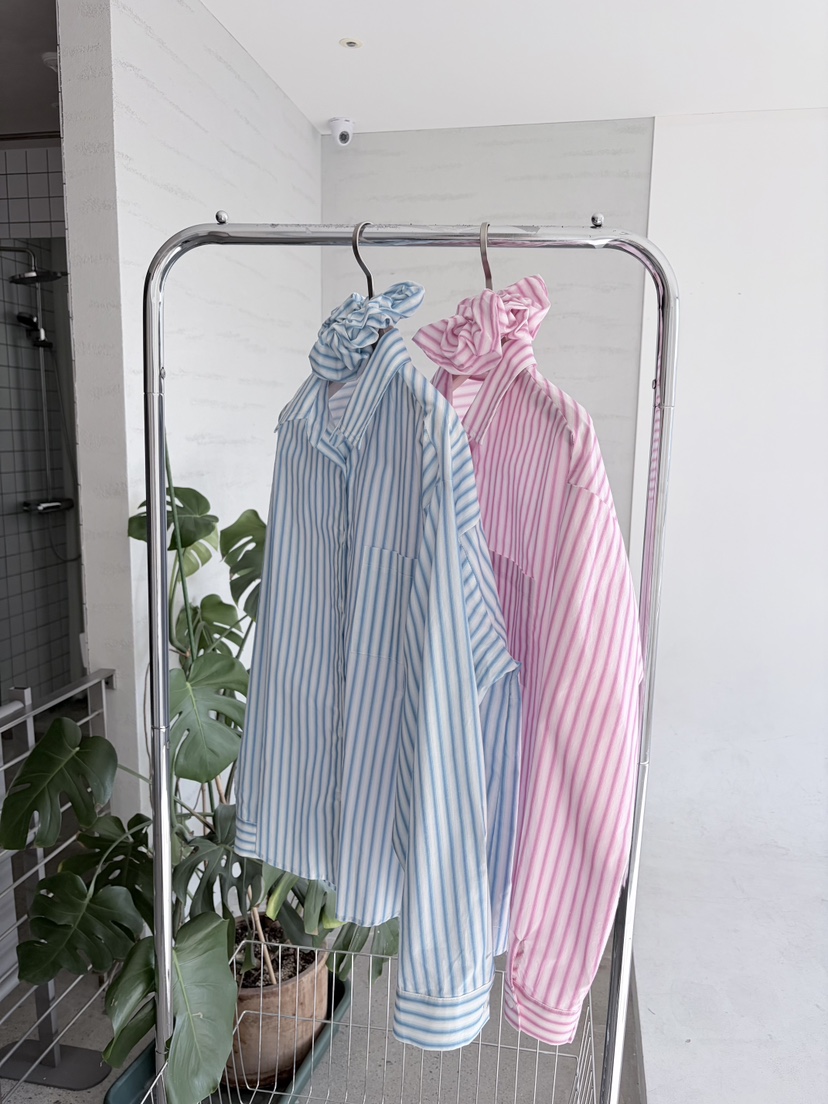 ORDINARYA東大門實拍女士新品真品熱賣休閑襯衫蕾絲衫含頭飾ROESMMOSS襯衫/蕾絲衫