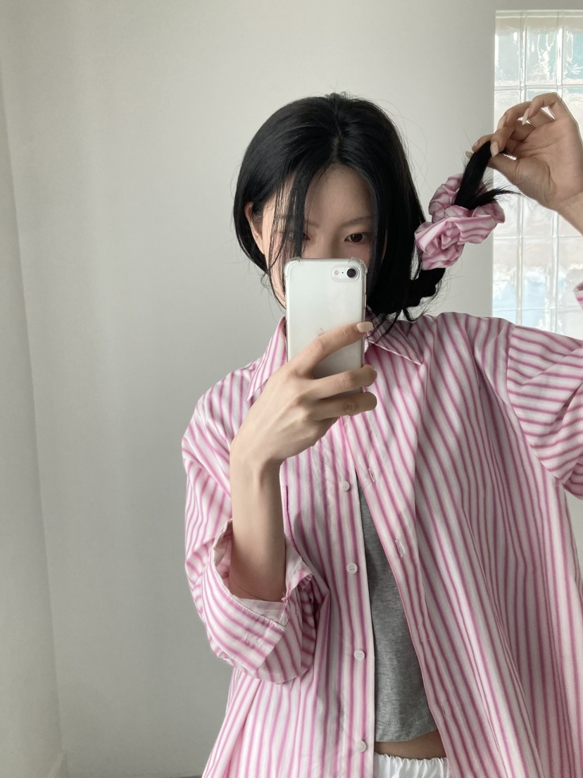 ORDINARYA東大門實拍女士新品真品熱賣休閑襯衫蕾絲衫含頭飾ROESMMOSS襯衫/蕾絲衫