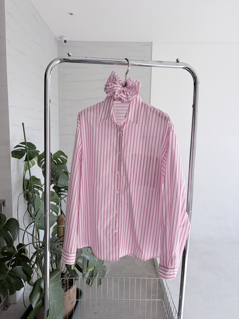 ORDINARYA東大門實拍女士新品真品熱賣休閑襯衫蕾絲衫含頭飾ROESMMOSS襯衫/蕾絲衫圖色1