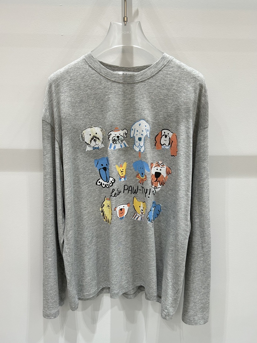 LOOKK/MIMME韓國直郵女裝新款26春夏熱賣時尚休閑長袖T恤LOOKK/MIMME長袖T恤圖色2