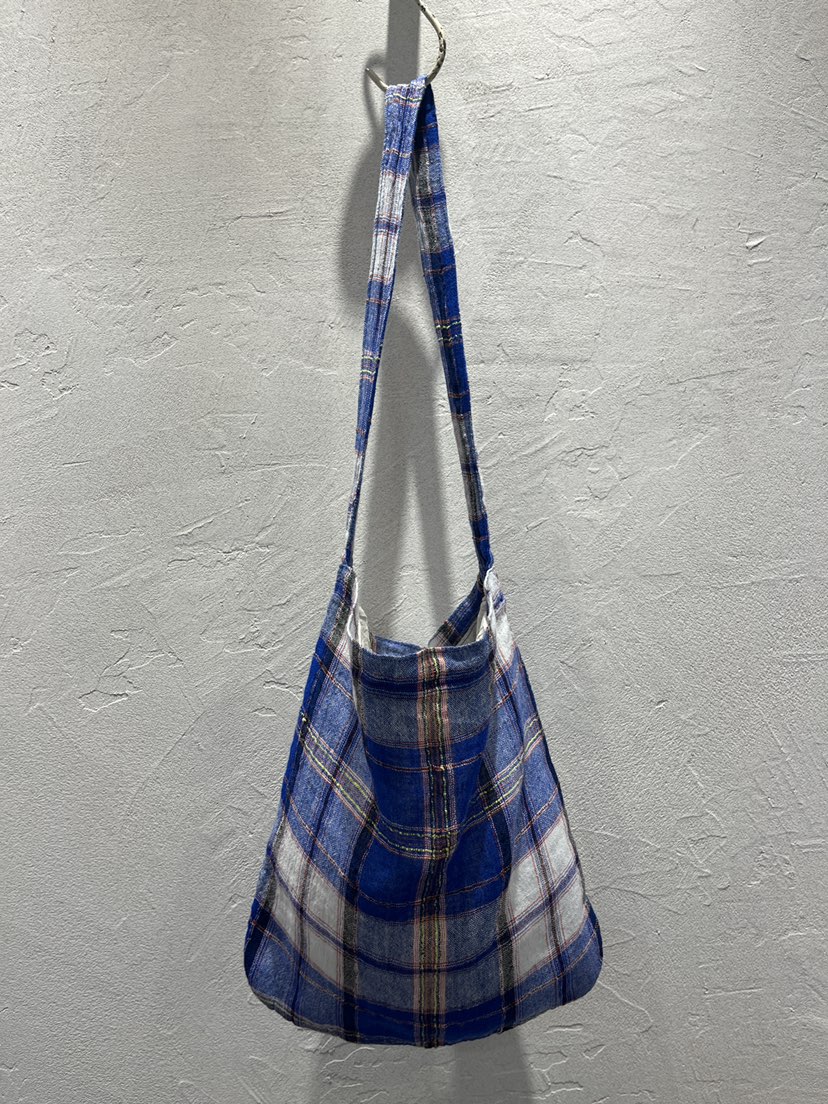 AT NOTE韓國代購女士新品真品熱賣單肩斜跨包刺繡格紋亞麻AT NOTE單肩/斜跨包