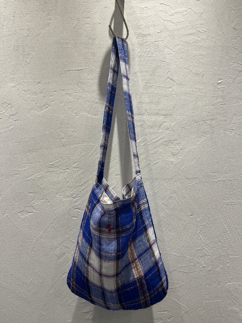 AT NOTE韓國代購女士新品真品熱賣單肩斜跨包刺繡格紋亞麻AT NOTE單肩/斜跨包圖色1